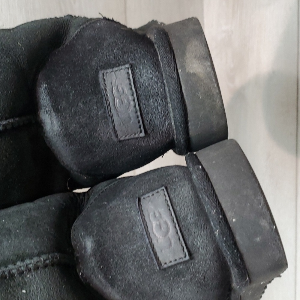 Sold Ugg Australia Women Classic Tall II Leather Sheepskin Boots shoes sz 10 - Picture 7 of 14